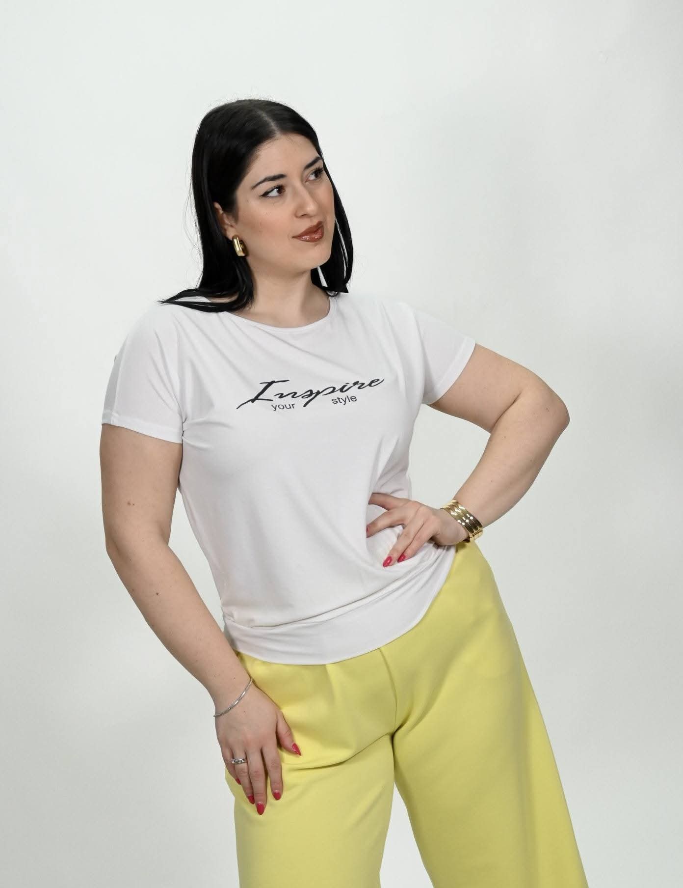 T-shirt με Print “Inspire Your Style” VOICE fashion