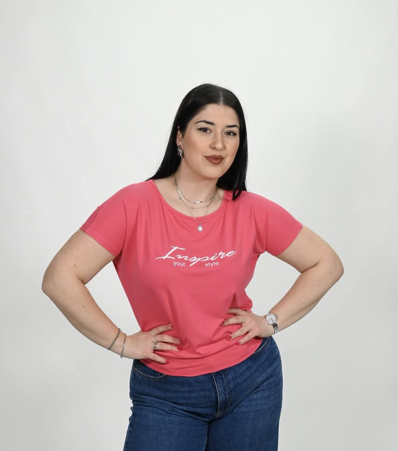 T-shirt με Print “Inspire Your Style” VOICE fashion