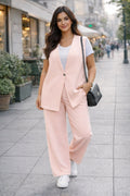 Σετ Γιλέκο & Παντελόνα με Ριπ Ύφανση Gianni Fashion Athens