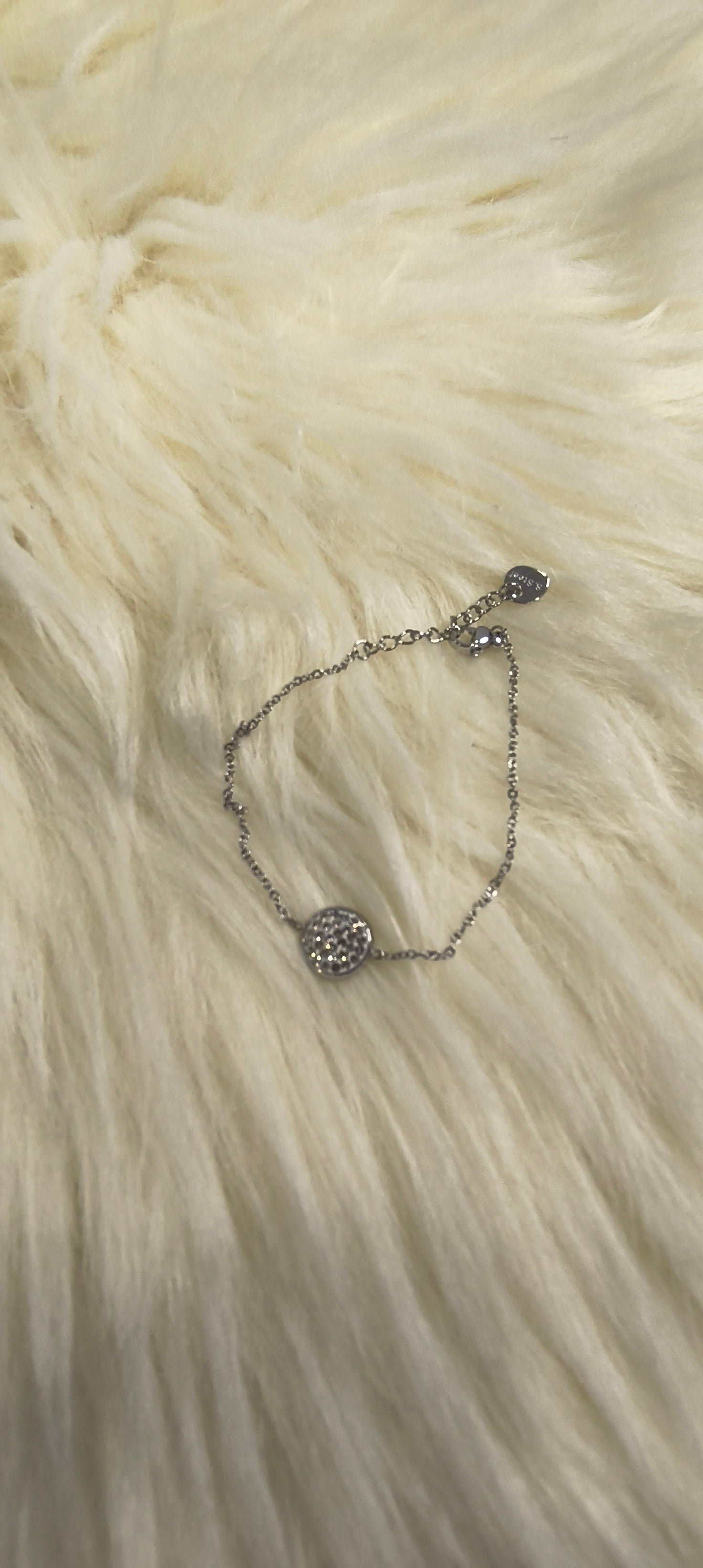 Minimal Sparkle Bracelet από Ανοξείδωτο Ατσάλι με Κρυστάλλους
