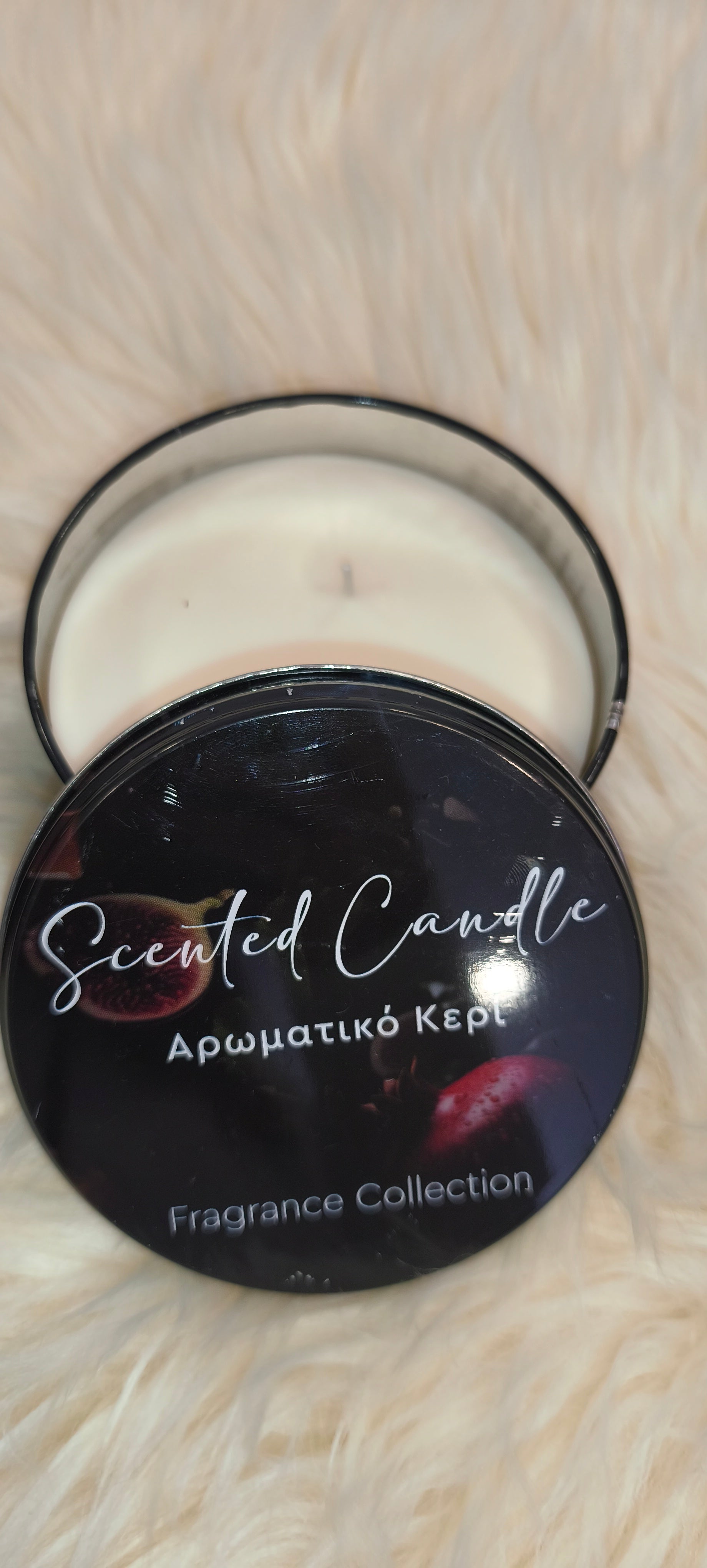 Erycandles Αρωματικό Κερί σε Μεταλλικό Κουτί με Άρωμα  “Sandalwood Bliss” 600gr