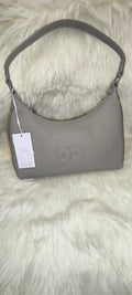 David Jones Stone Grey Shoulder Bag – Minimal Τσάντα Ώμου σε Γκρι-Ποντικί Απόχρωση